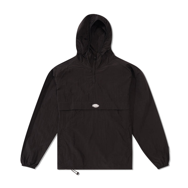 Fucking Awesome Crinkle Nylon Anorak, Black