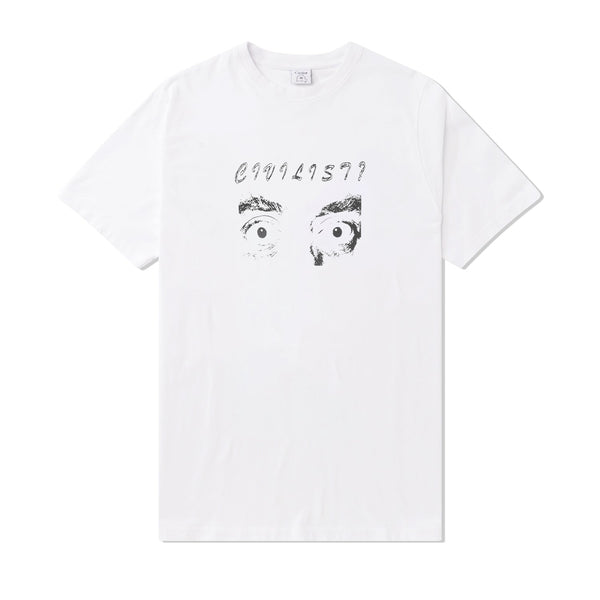 Civilist Eyes Tee, White