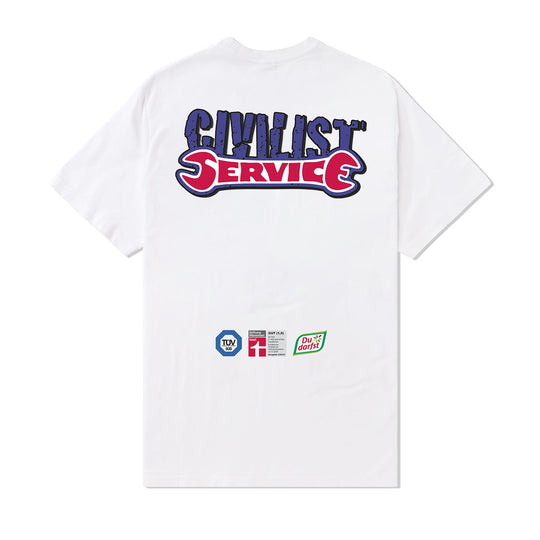 Service Tee, White