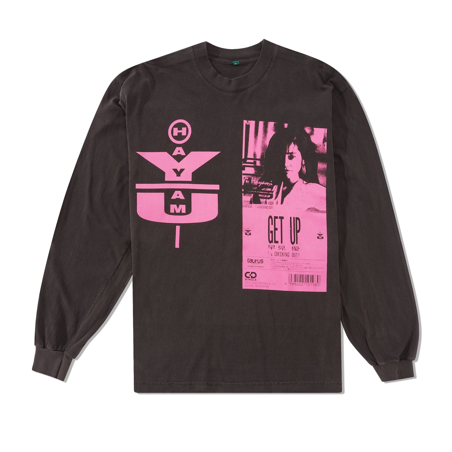 Yui L/S Tee, Vintage Black