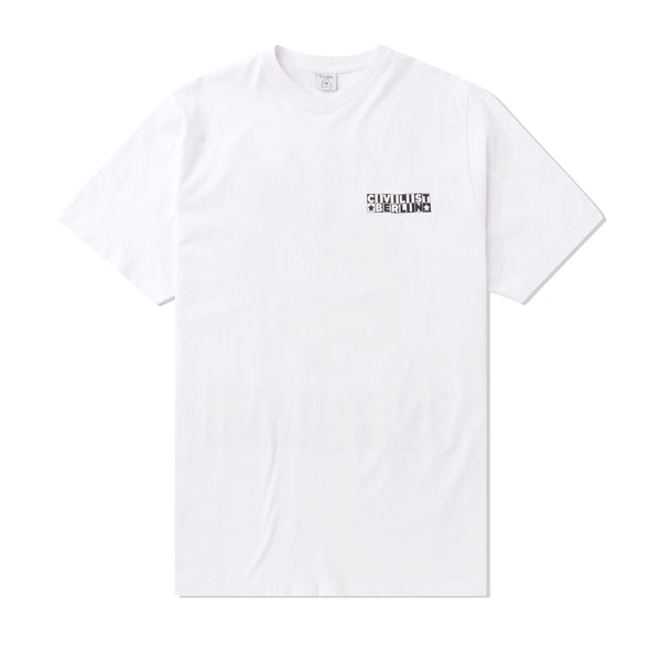Civilist Monochrome Tee, White
