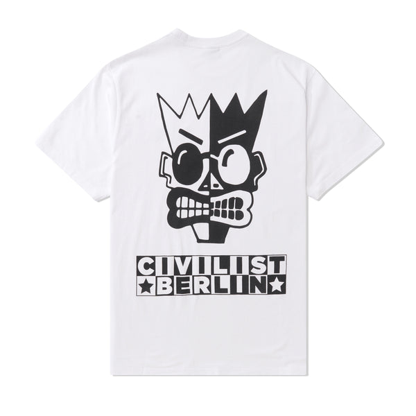 Civilist Monochrome Tee, White