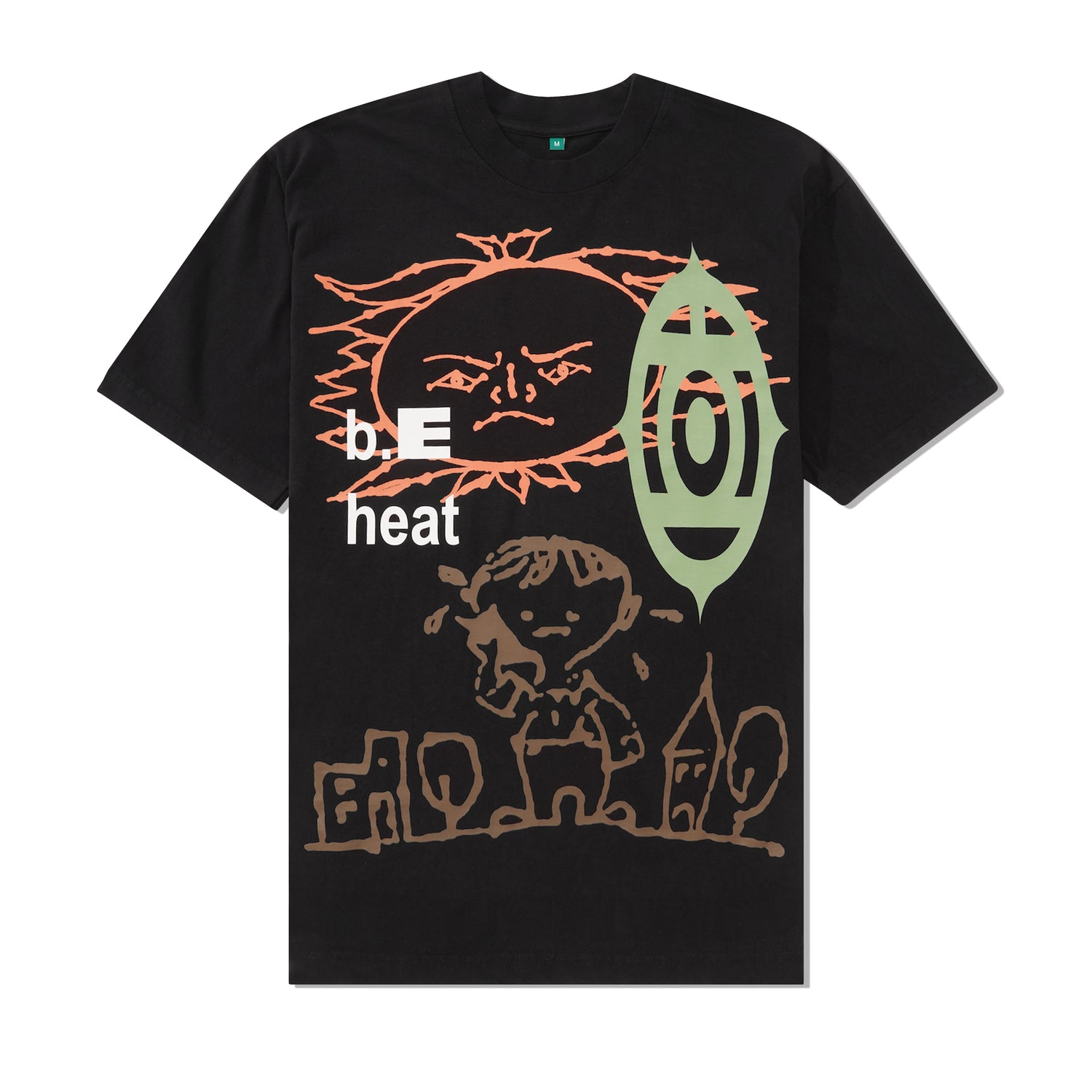 b.E heat Tee, Black