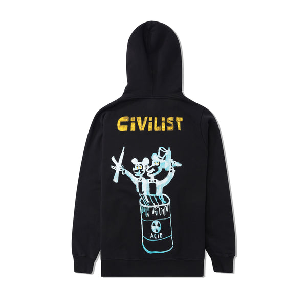 Civilist Mouse Pullover, Black