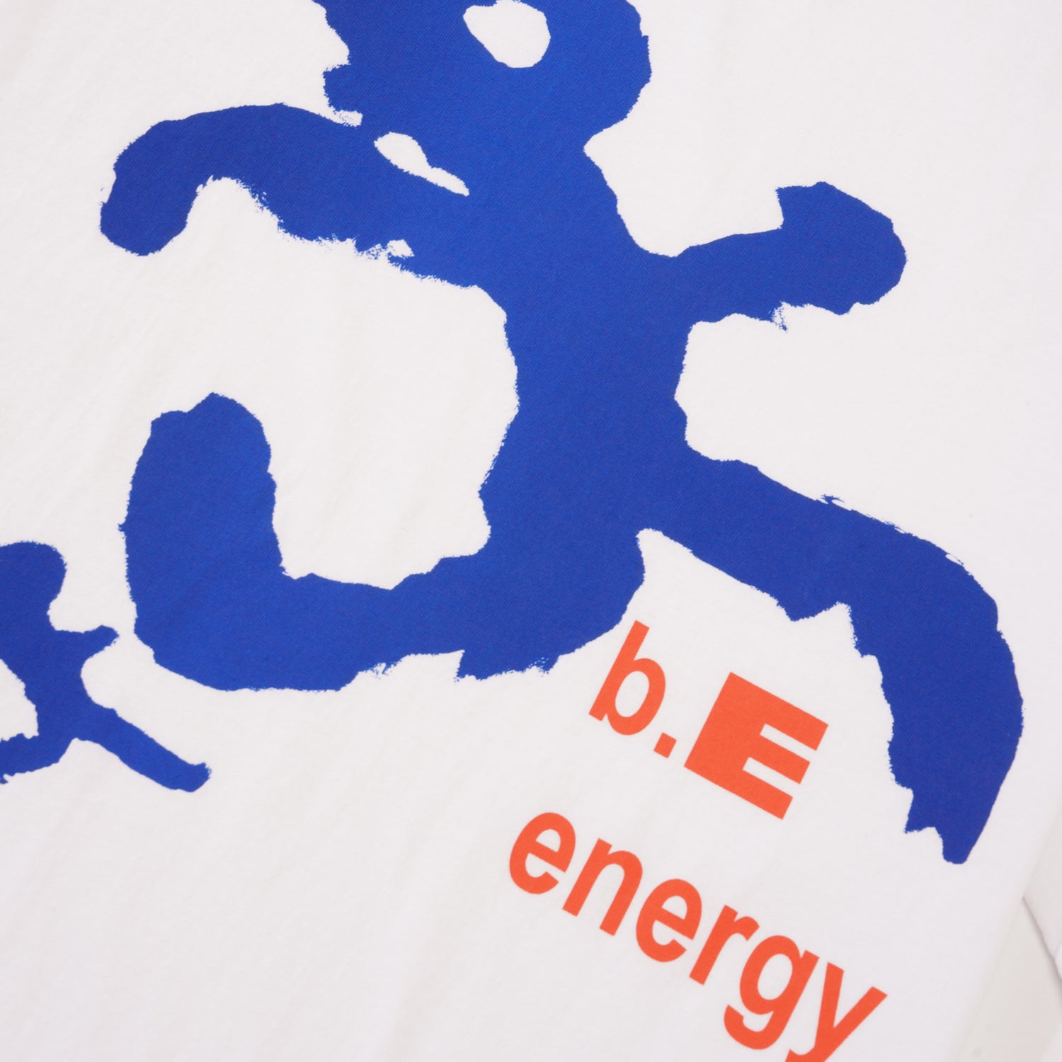 b.E energy Tee, White