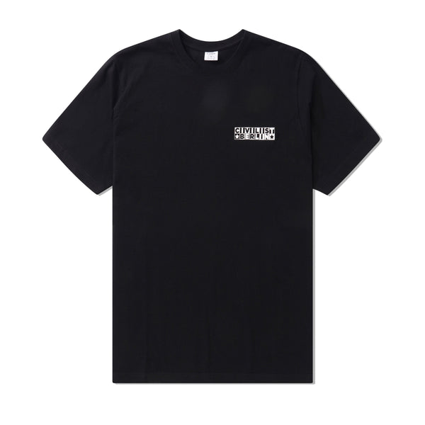 Civilist Monochrome Tee, Black
