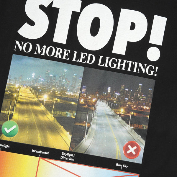 Henry Johnson Led Lighting Tee, Black