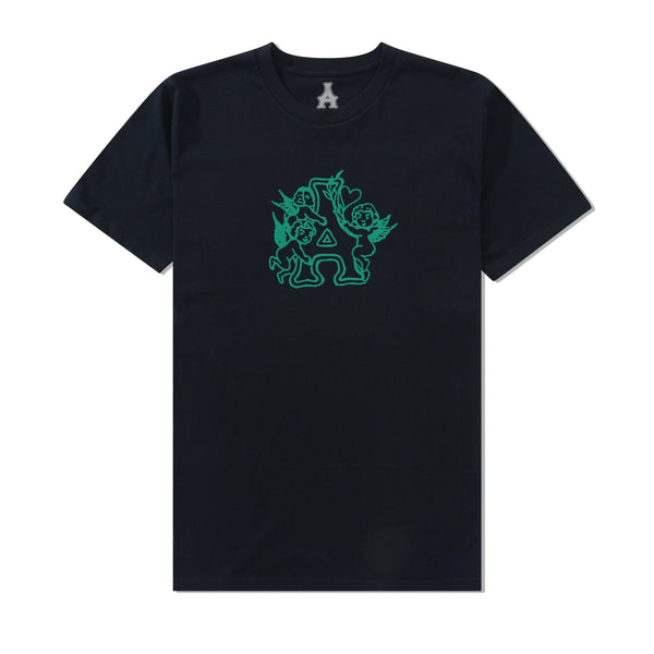 Arcade Angel Tee, Navy