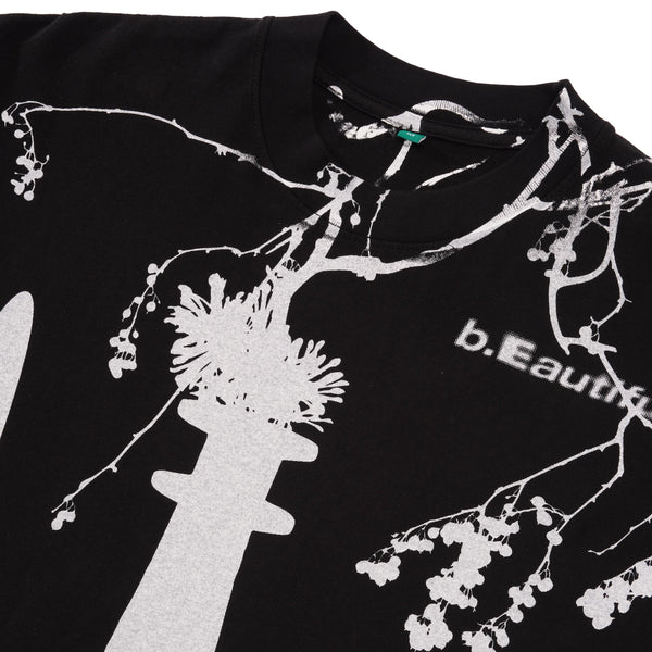 b.Eautiful Kabin Tee, Black