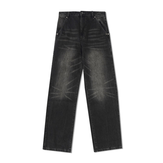 Utility Denim Jean V3, Black Washed