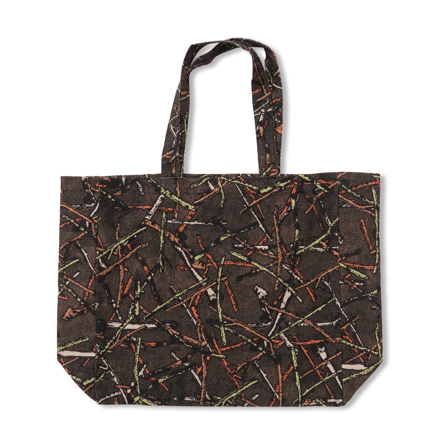 Canvas Totebag, Stick Camo