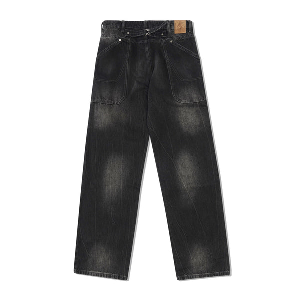 Henry Johnson Utility Denim Jean V3, Black Washed