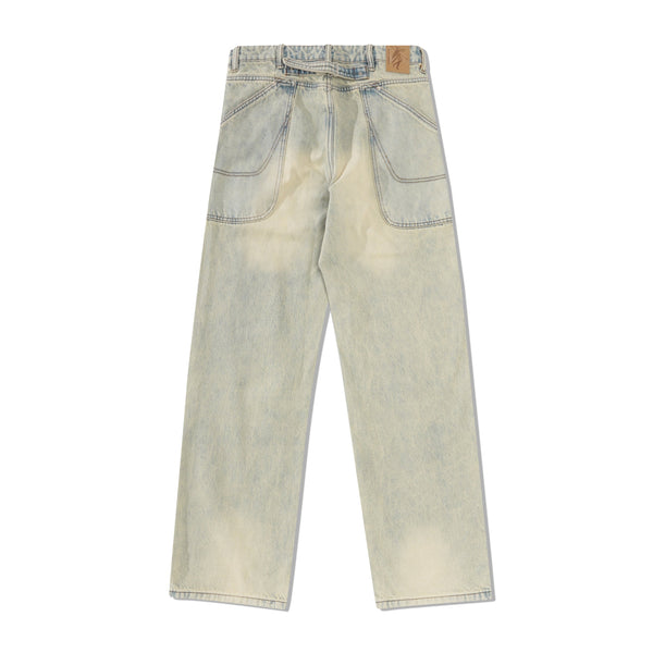 Henry Johnson Utility Denim Jean V3, Blue Washed