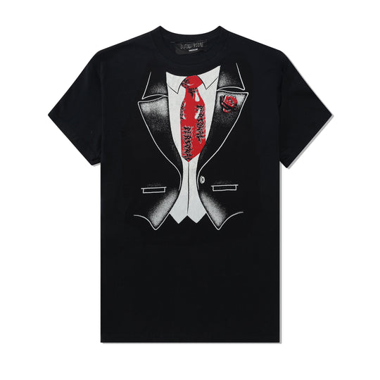 Tuxedo Tee, Black