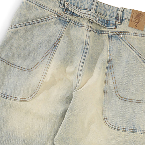 Henry Johnson Utility Denim Jean V3, Blue Washed