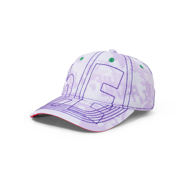 b.Eautiful Vapour 6 Panel Hat, Hayai