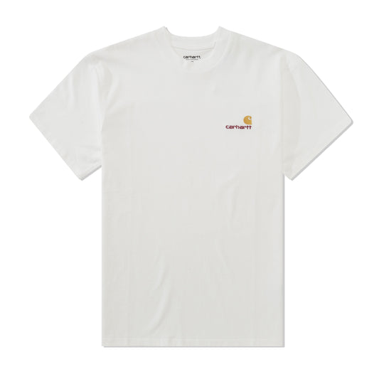 American Script Tee, White