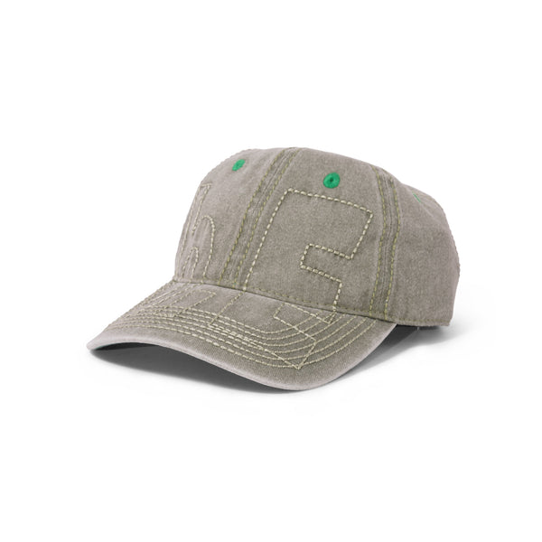 b.Eautiful Vapour 6 Panel Hat, Moss