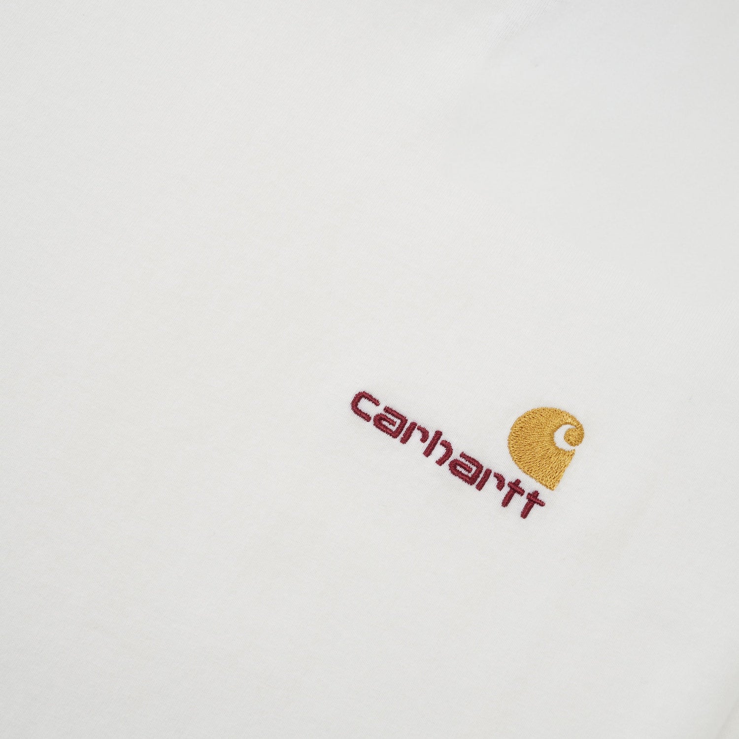 American Script Tee, White