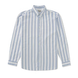 Dillion L/S Shirt, Bleach / White