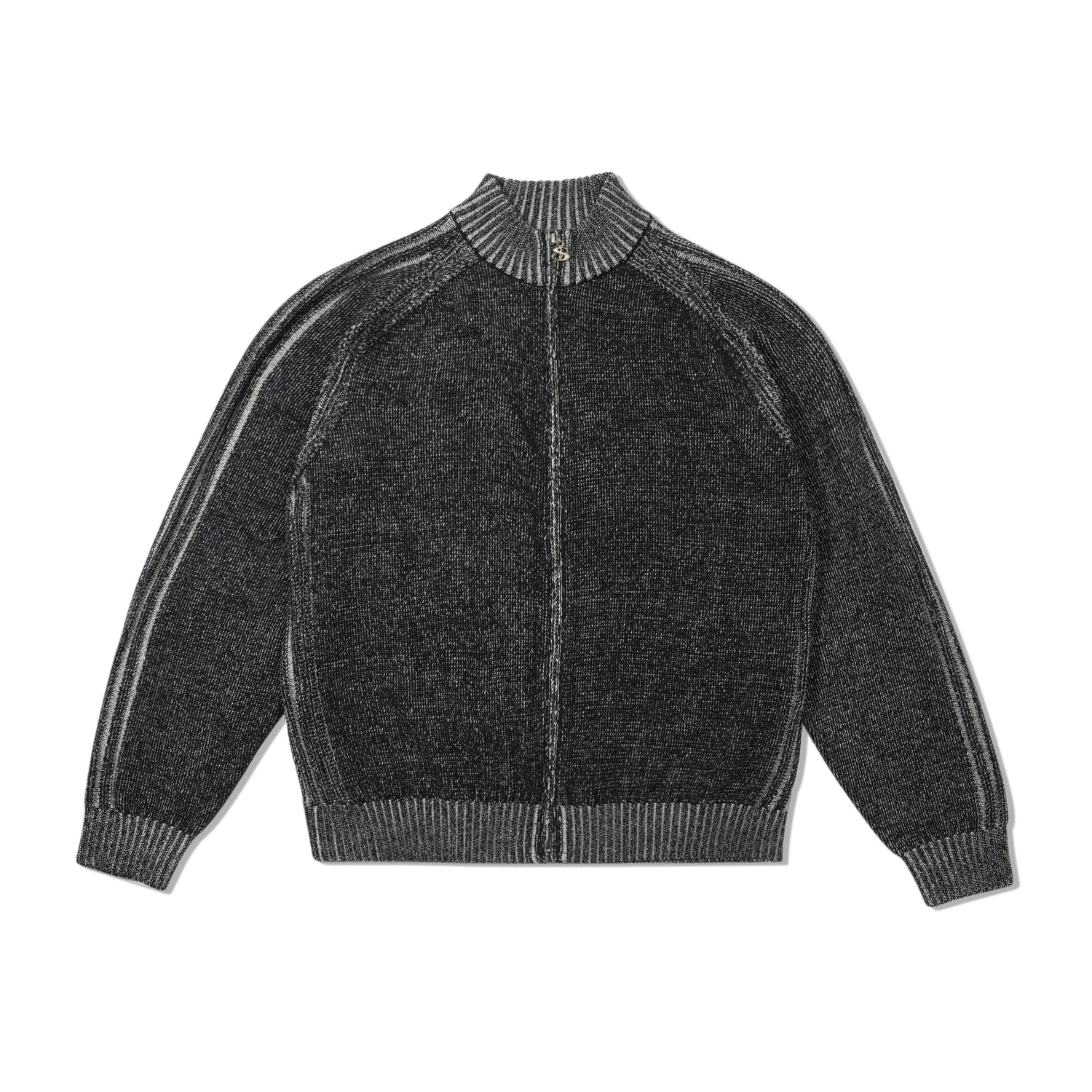 Heathered Phantasy Full-Zip, Black / Grey