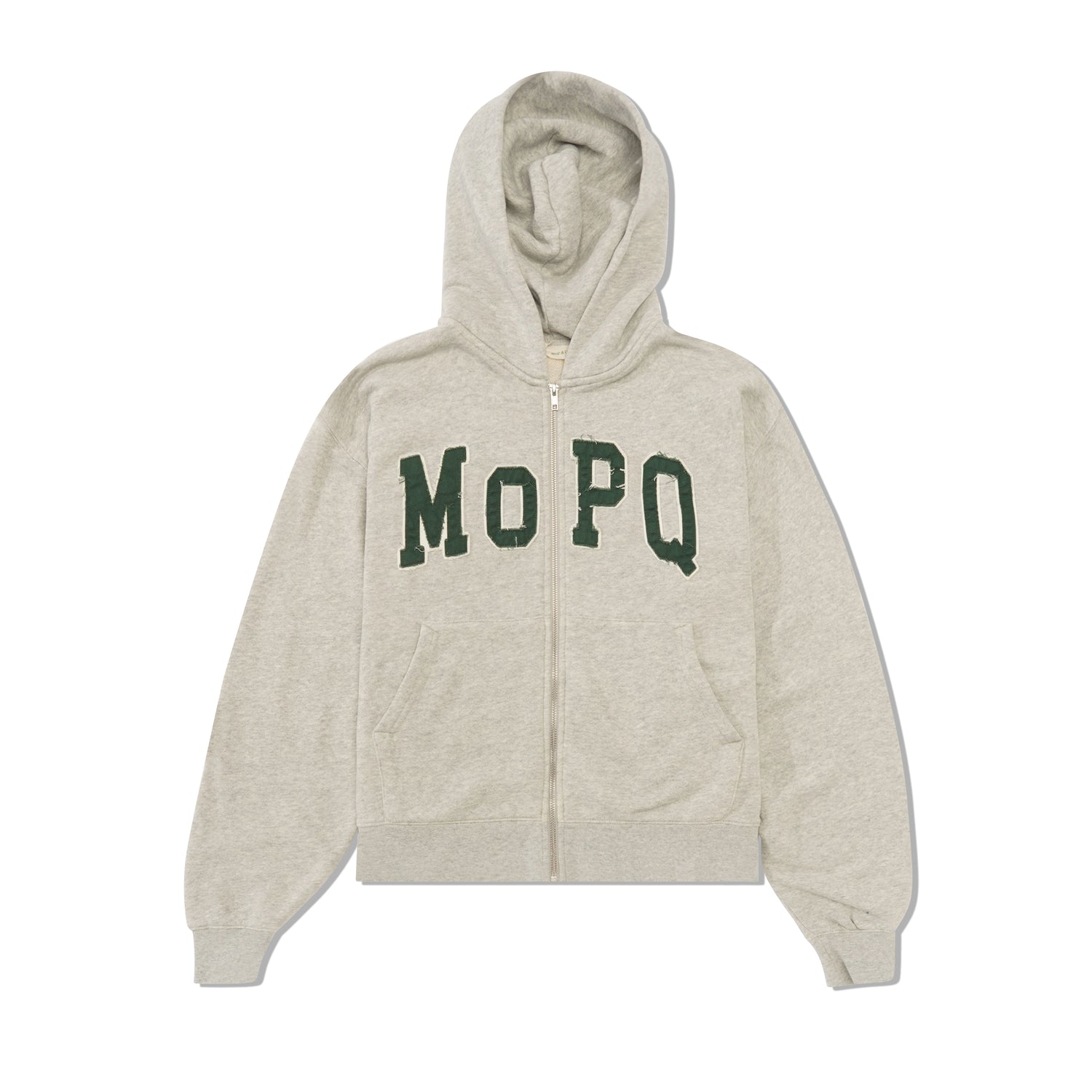 University Zip Up Hood, Heather