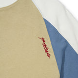 Starlite Tee, Beige / Blue & White
