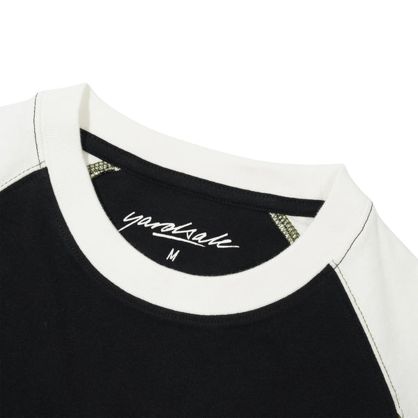 Yardsale Starlite Tee, Grey / Green & White