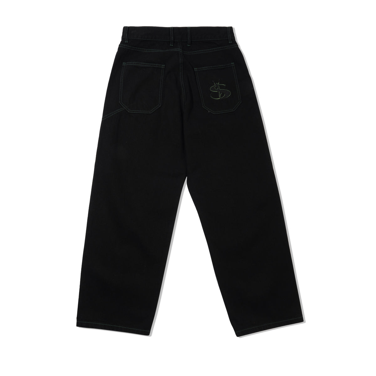 Phantasy Denim Jeans, Black