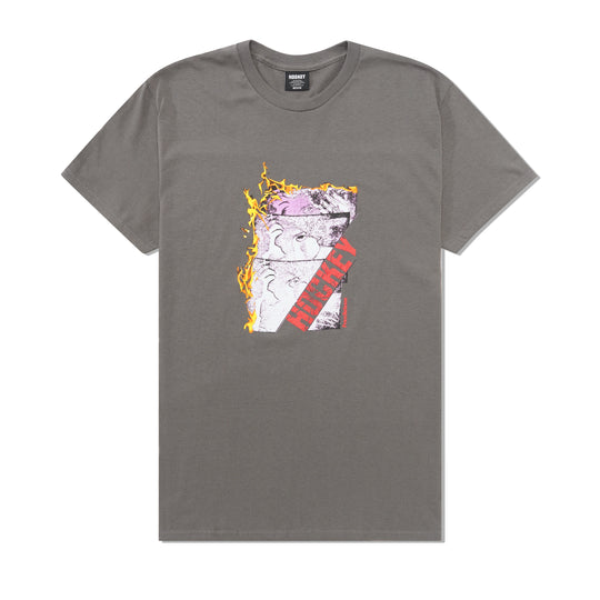 Press Release Tee, Charcoal