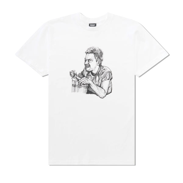 Hockey Bucket Boy Tee, White