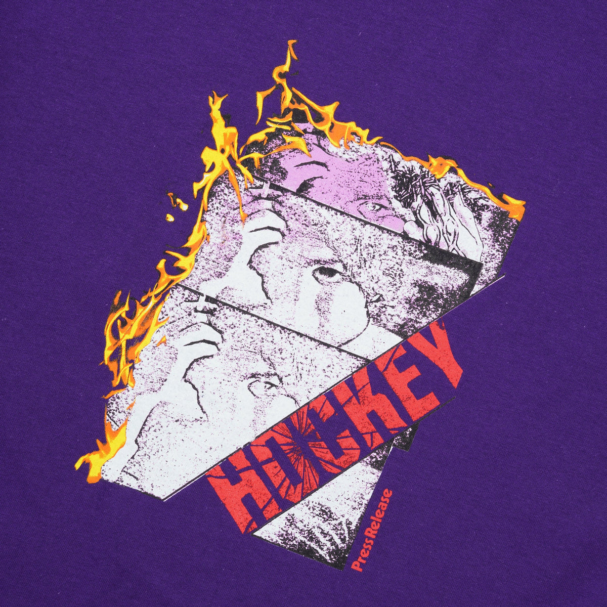 Press Release Tee, Purple