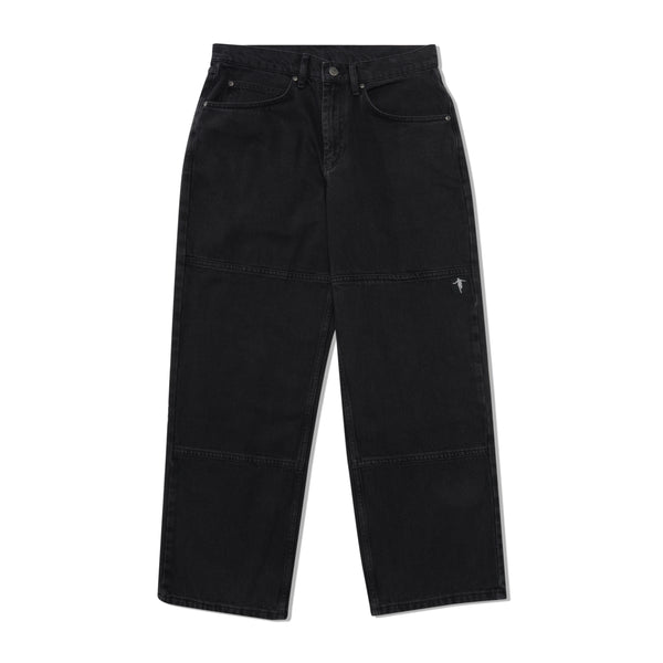 Hockey Hockey Double Knee Jean, Washed Black