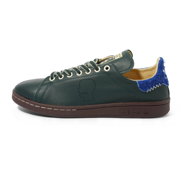 Adidas Brain Dead Stan Smith, Shadow Green / Bahia Light Blue / Sand Strata