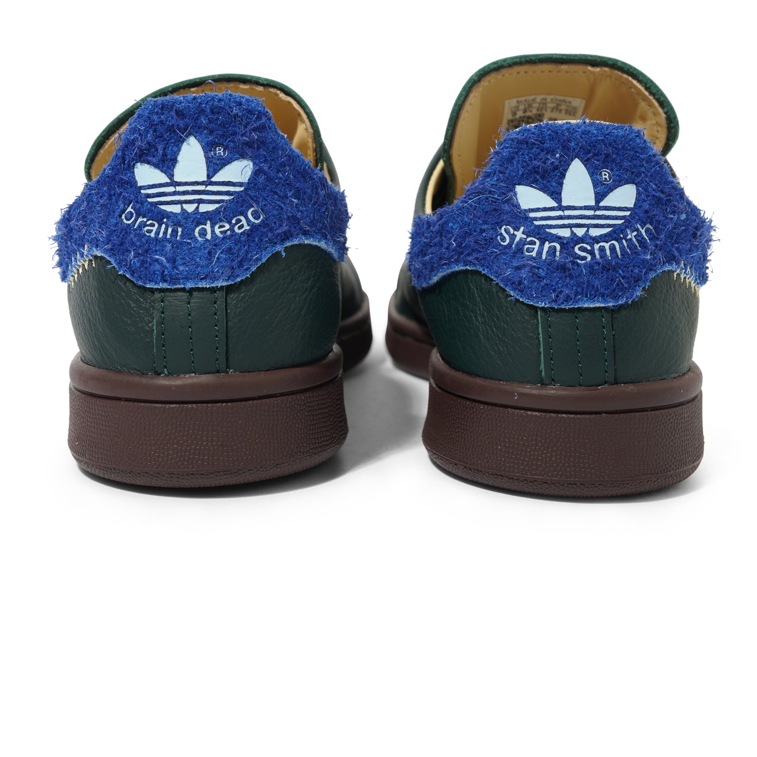 Brain Dead Stan Smith, Shadow Green / Bahia Light Blue / Sand Strata