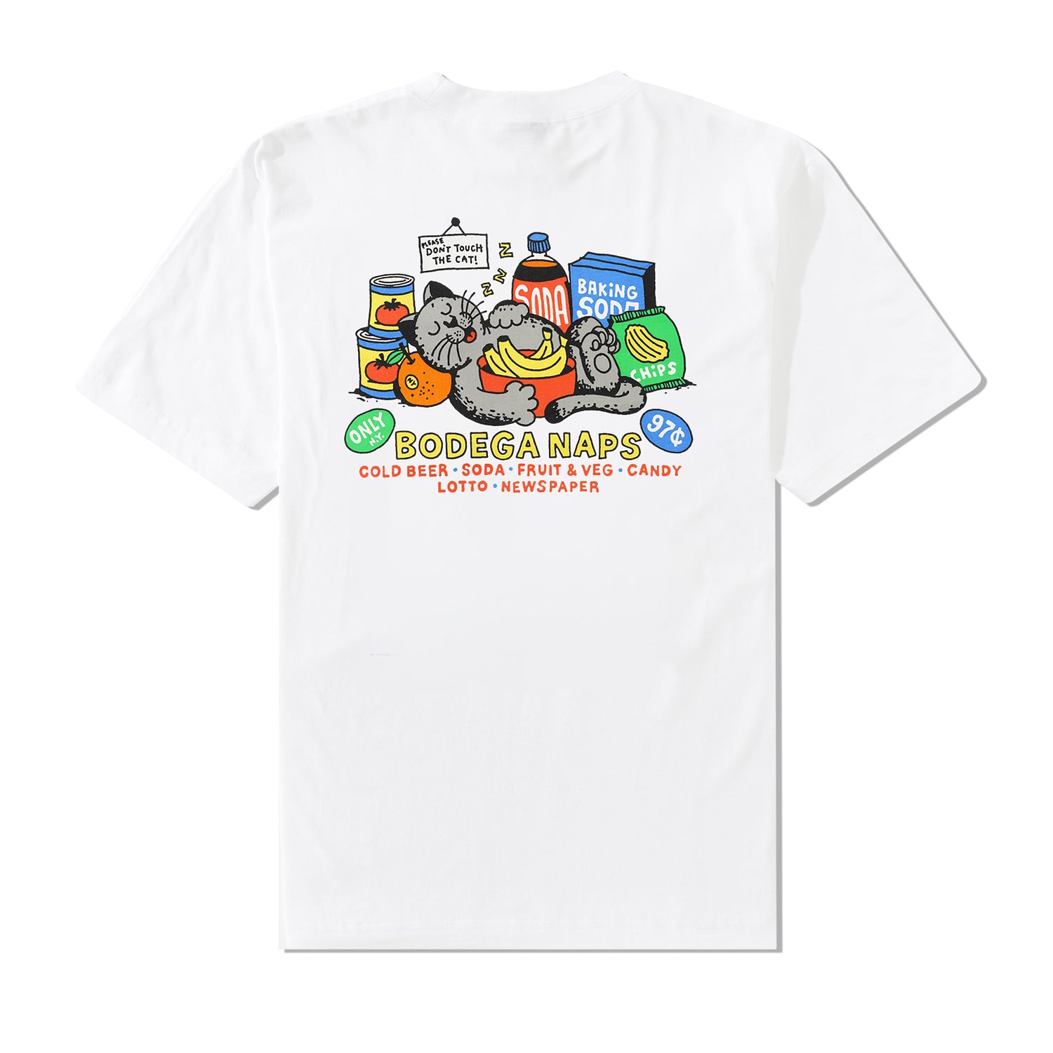 Bodega Naps Pocket Tee, White