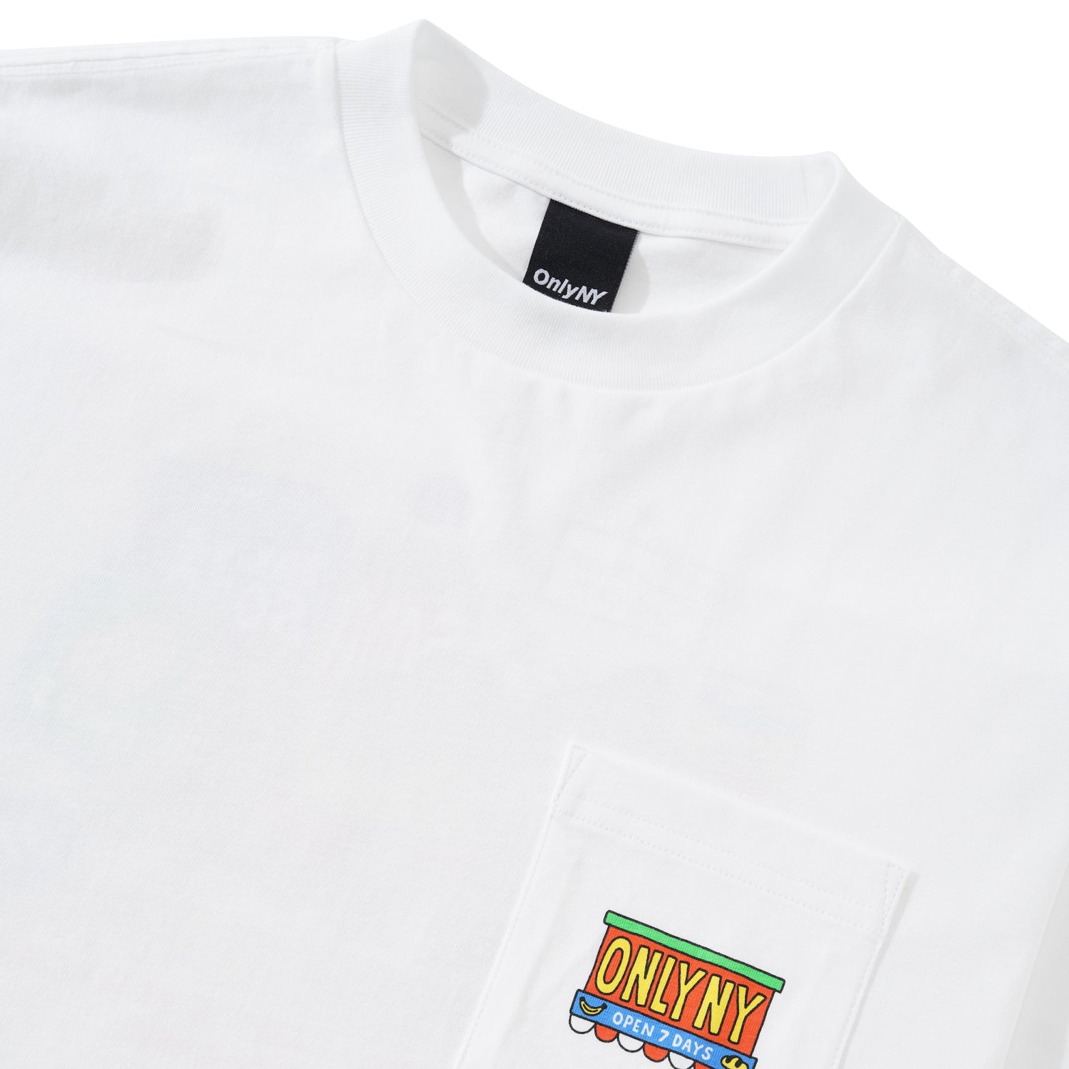 Bodega Naps Pocket Tee, White