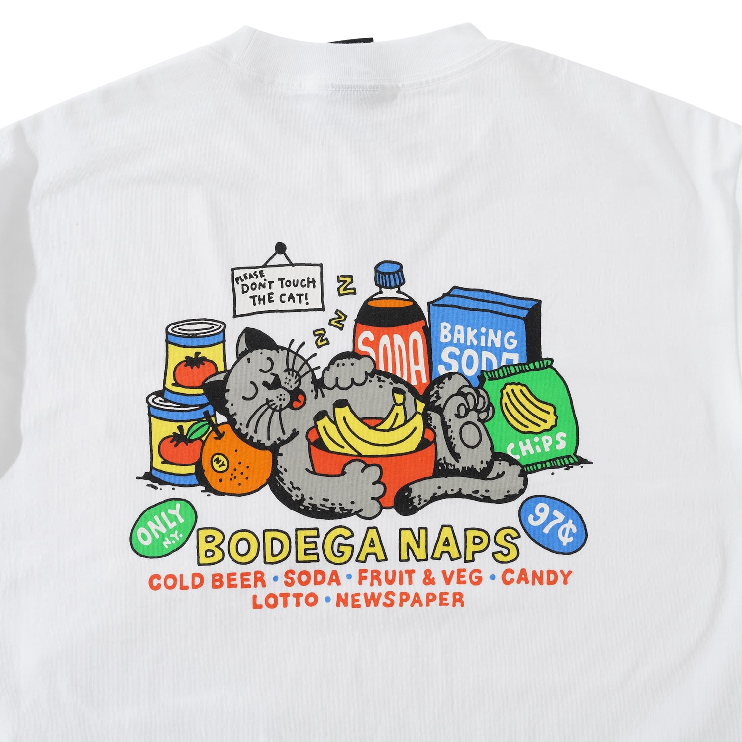 Bodega Naps Pocket Tee, White