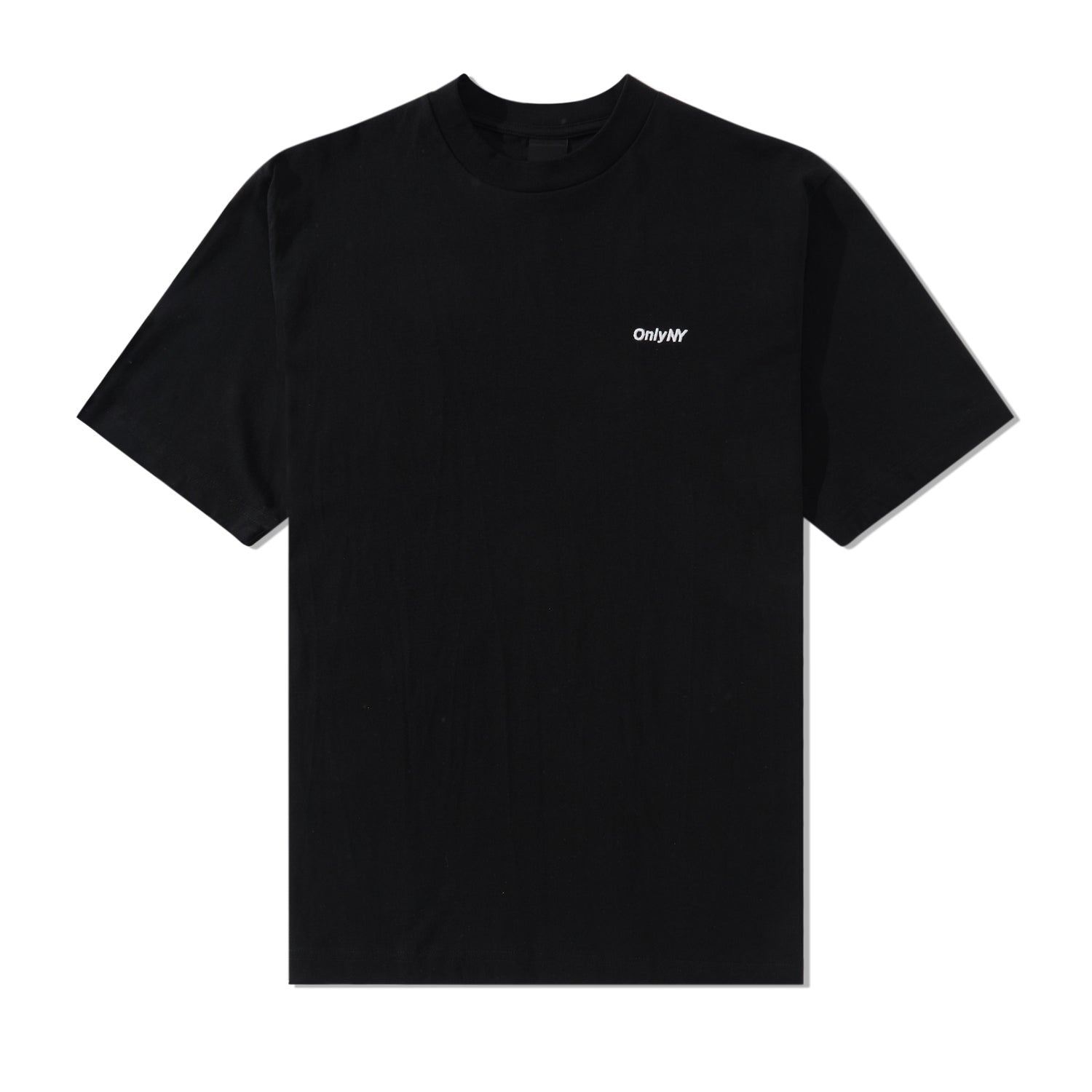 Core Logo Embroidered Tee, Black / White