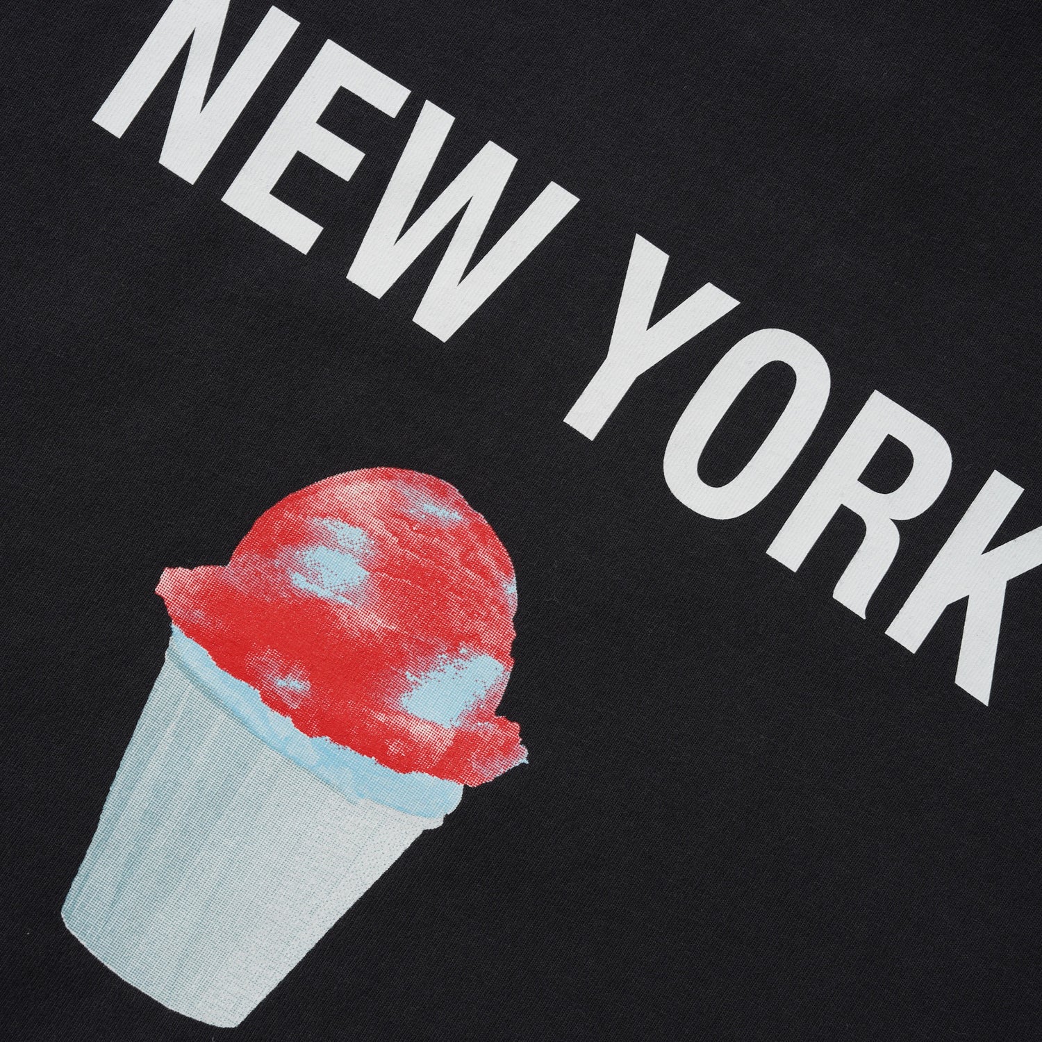 New York Ice Tee, Vintage Black