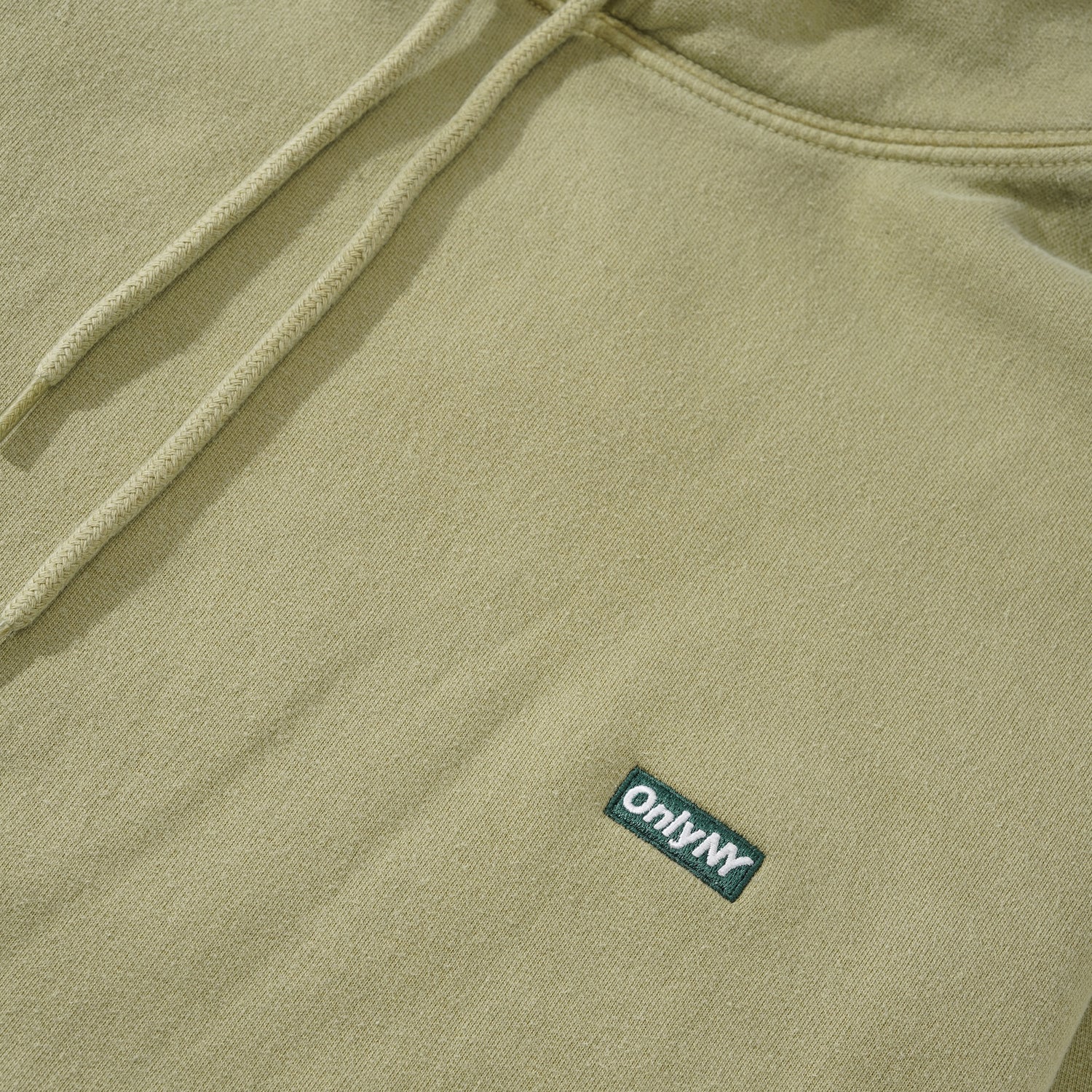 Block Logo Pullover, Fatigue Green / Green