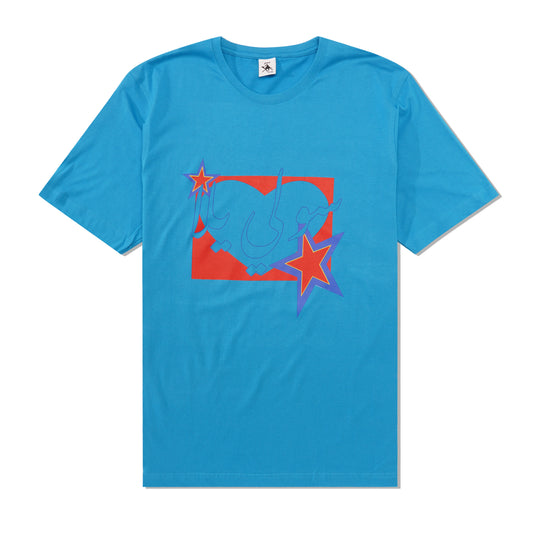 Arab Love Tee, Blue