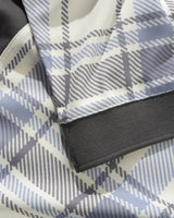 Paneled 3/4 Sleeve Polo, Ice