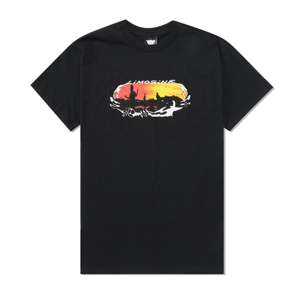 Limosine Ring Wave Tee, Black