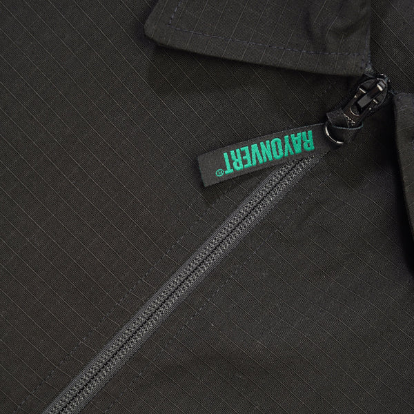 Rayon Vert Guido Shirt, Golgotha Black