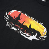 Ring Wave Tee, Black