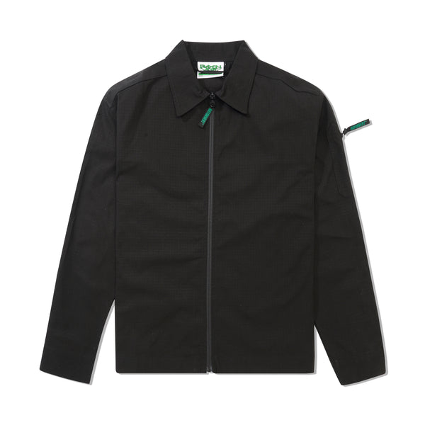 Rayon Vert Guido Shirt, Golgotha Black