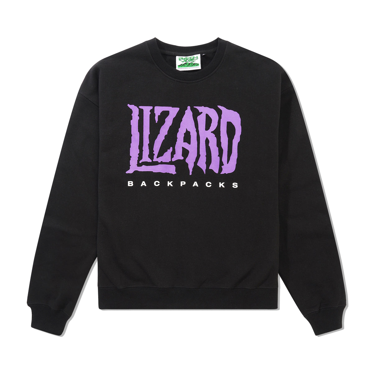 Spaceship Crewneck, Golgotha Black