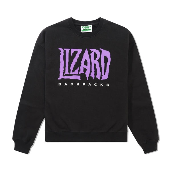 Rayon Vert Spaceship Crewneck, Golgotha Black