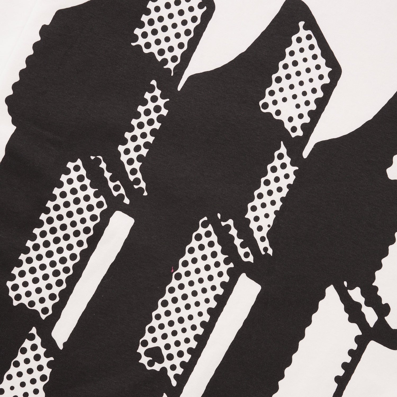 Degrading Dots Tee, White